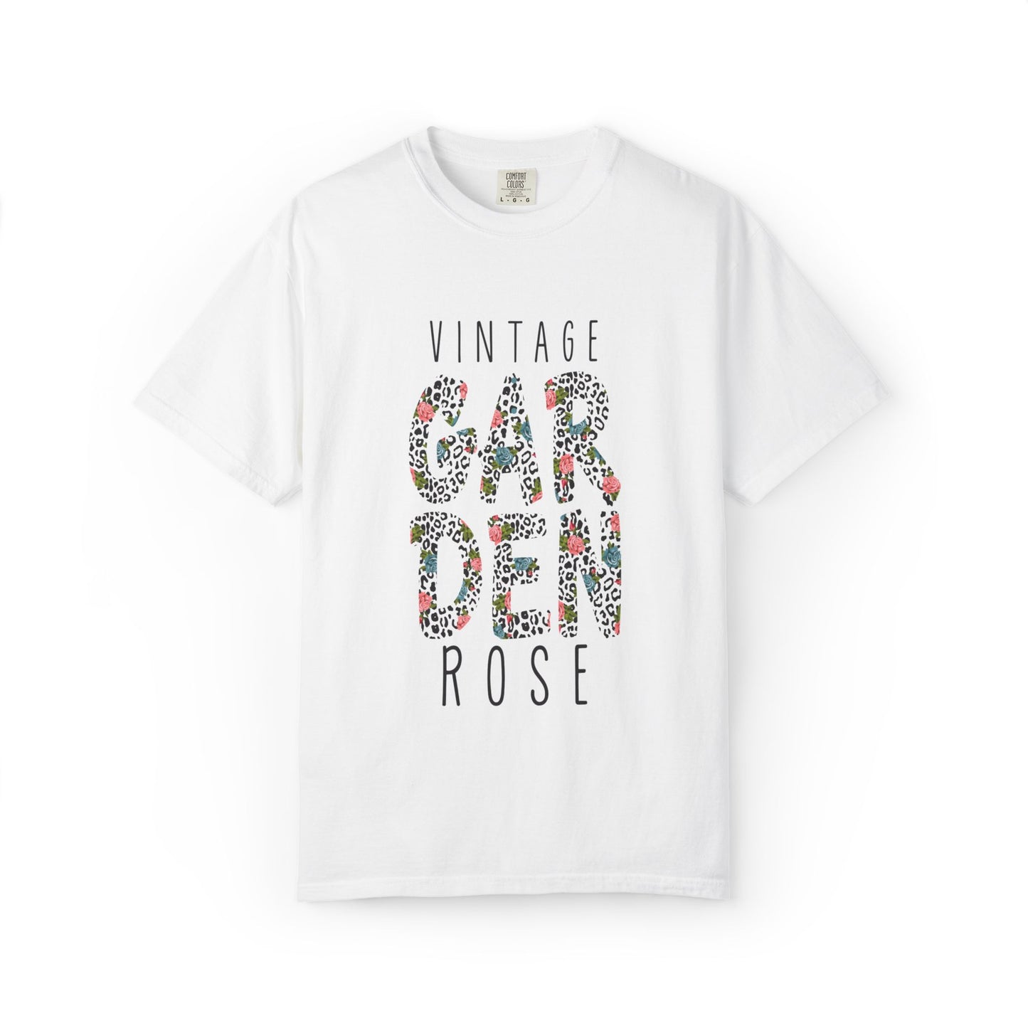 Vintage Garden Rose Heartwarming Lovely Trendy Tee Sweet Charismatic Beautiful Fragrance Happiness Unisex Heavy Cotton T-Shirt