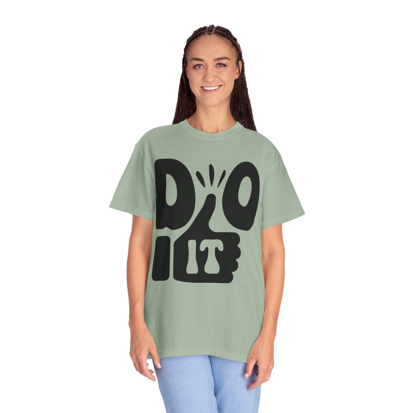 Do It Finding Peace Trendy Tee Overcoming Challenges Stay Positive Trust The Process Unisex Heavy Cotton T-Shirt