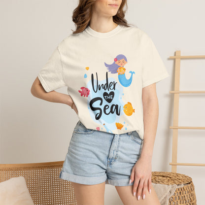 Under The Sea Oceanic Enchantment Tee Marine Life Wonders Unseen Depths Unisex Heavy Cotton T-Shirt