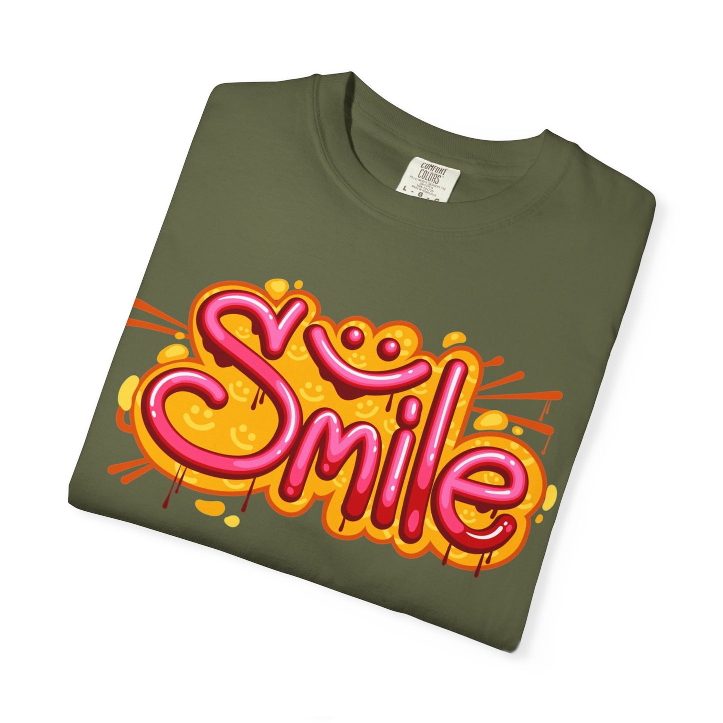 Smile Unisex Garment-Dyed T-shirt