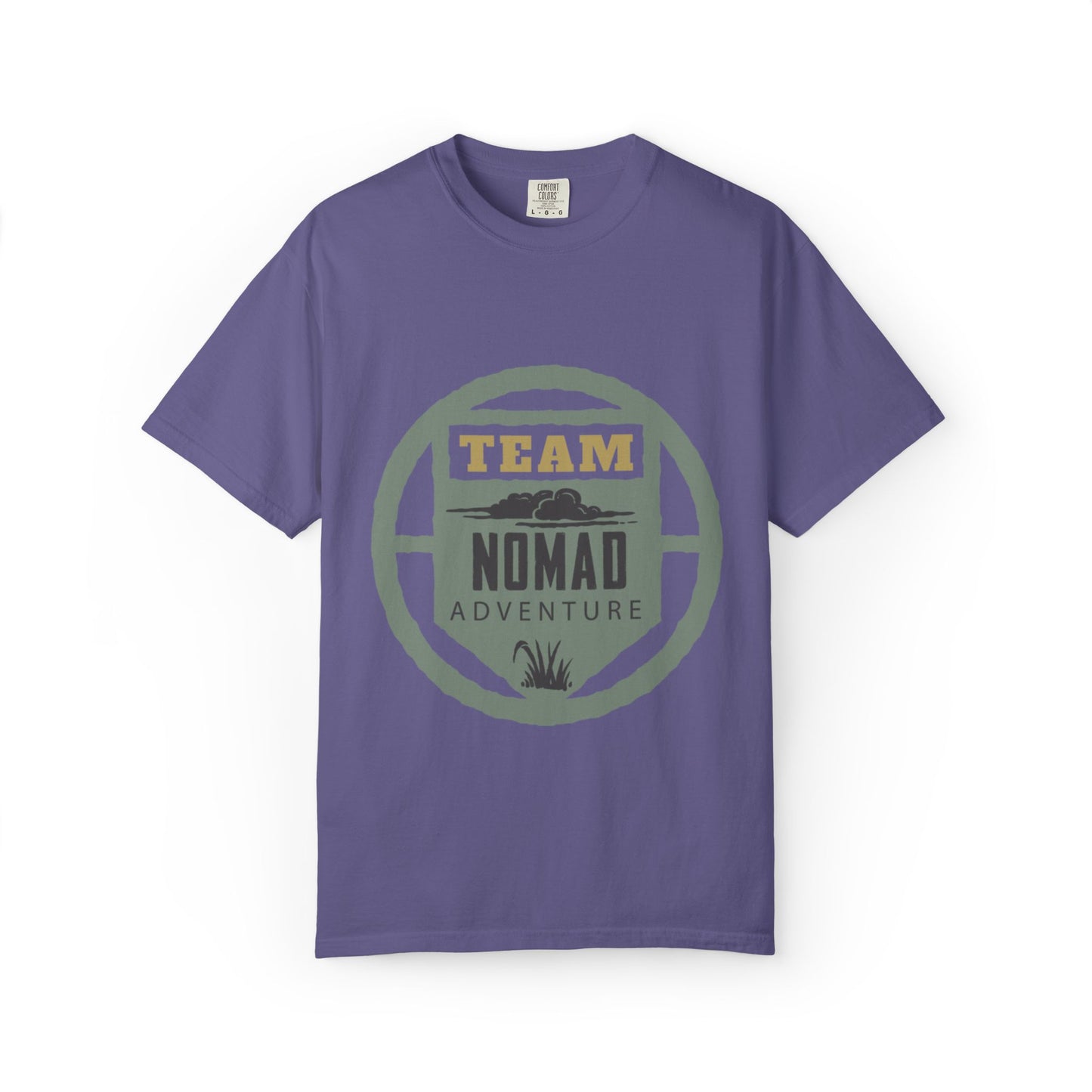 Team Nomad Constant Movement Discovery Freedom Adventure Enthusiasts Unisex Heavy Cotton T-Shirt