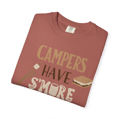 Campers Adventure Mountain Tee Belays Ropes Fun Activities Unisex Heavy Cotton T-Shirt