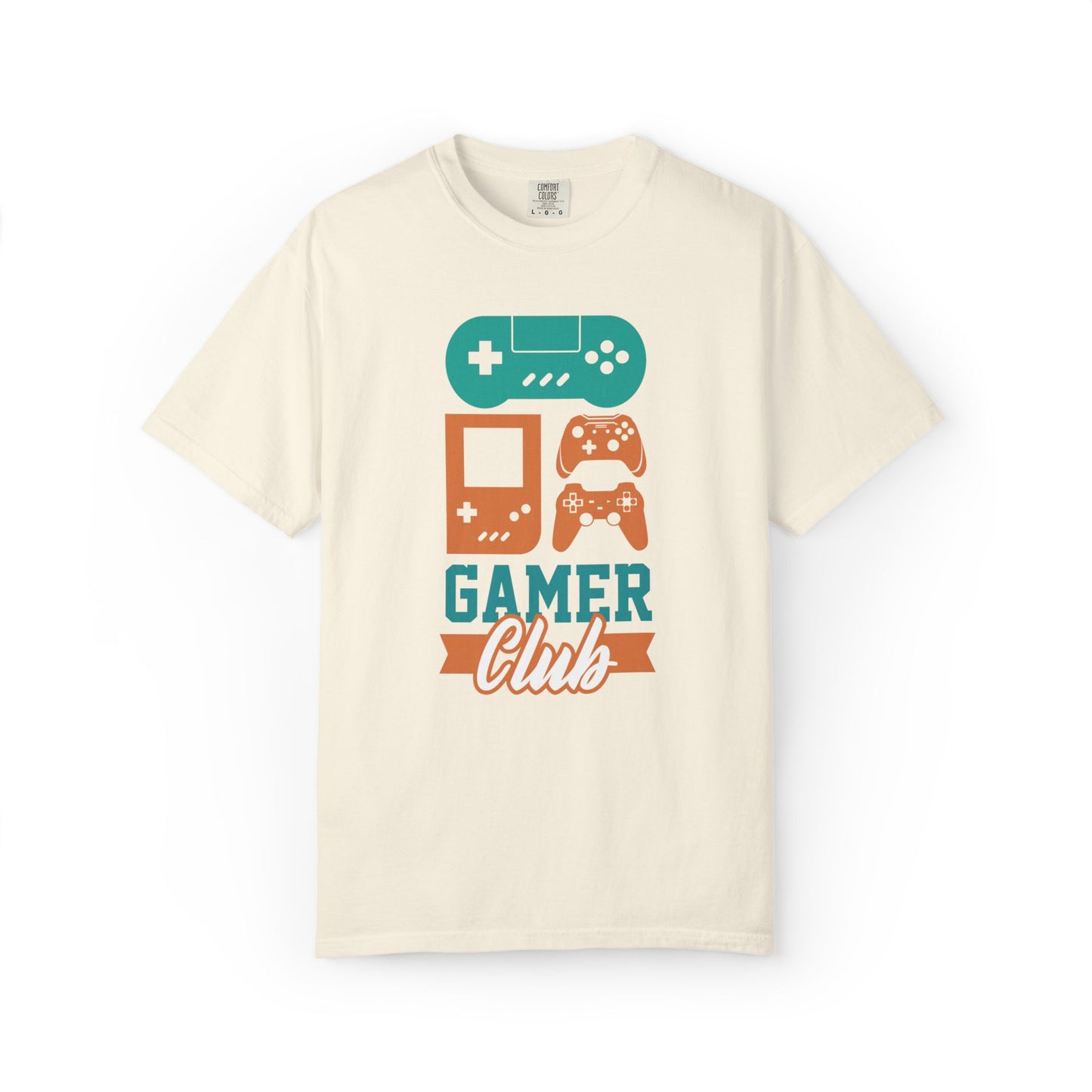 Funny Gamer Club Sarcastic Retro Gaming Gaming Consoles Gaming Community Unisex Heavy Cotton T-Shirt