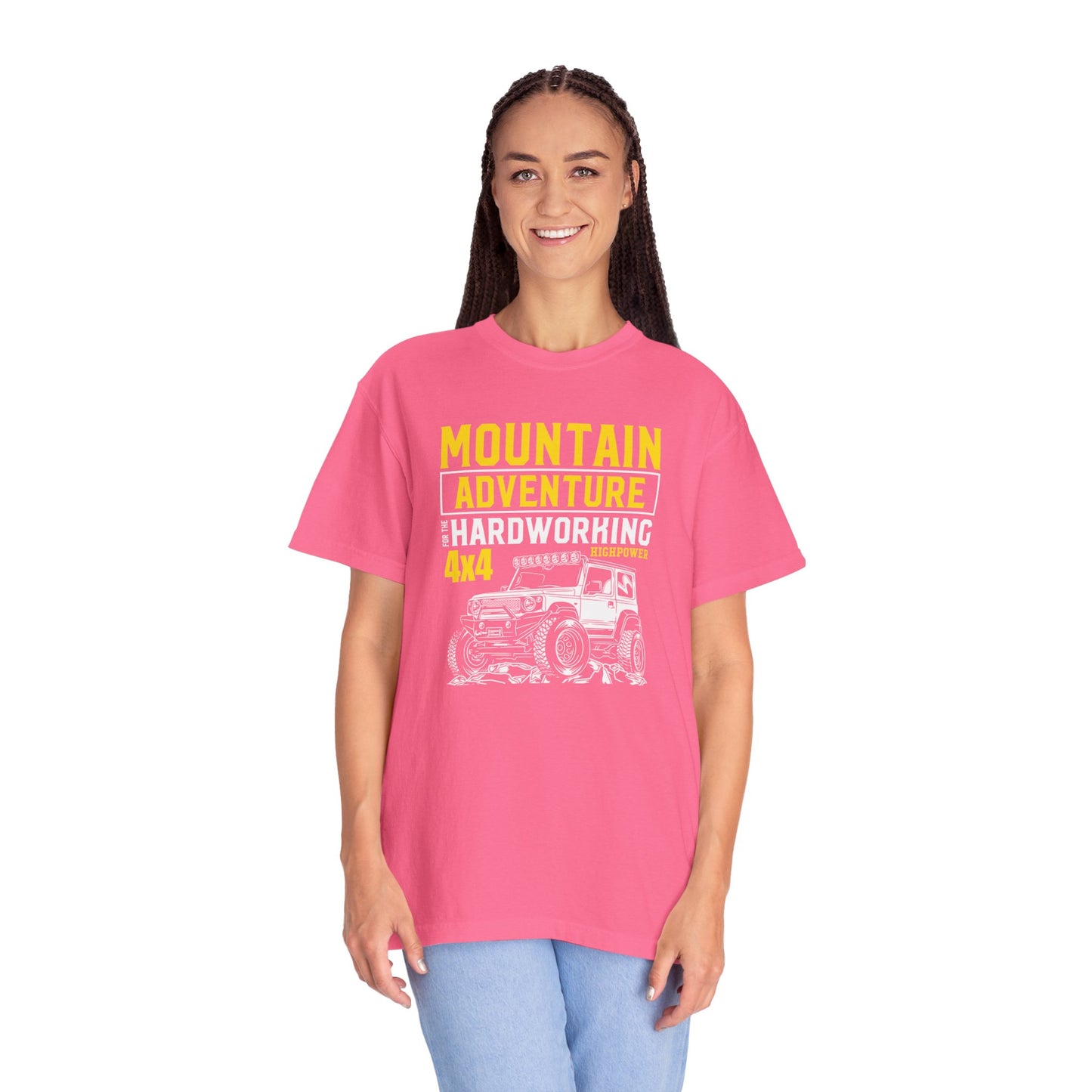Thriller Mountain Adventure Mountain Explorer Sarcastic Alpine Discover Unisex Heavy Cotton T-Shirt