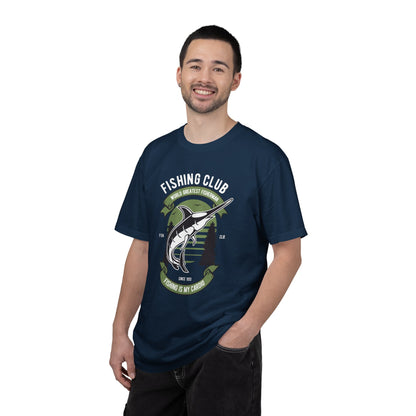 Fishing Club Fishing Gear Sarcastic Fishing Tee Unisex Heavy Cotton T-Shirt