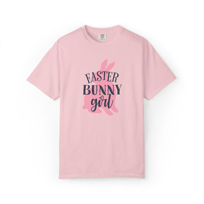 Easter Bunny Girl Holy Week Celebration Spring Festival Tee Christian Holiday Excitement Eggs Good Friday  Unisex Heavy Cotton T-Shirt