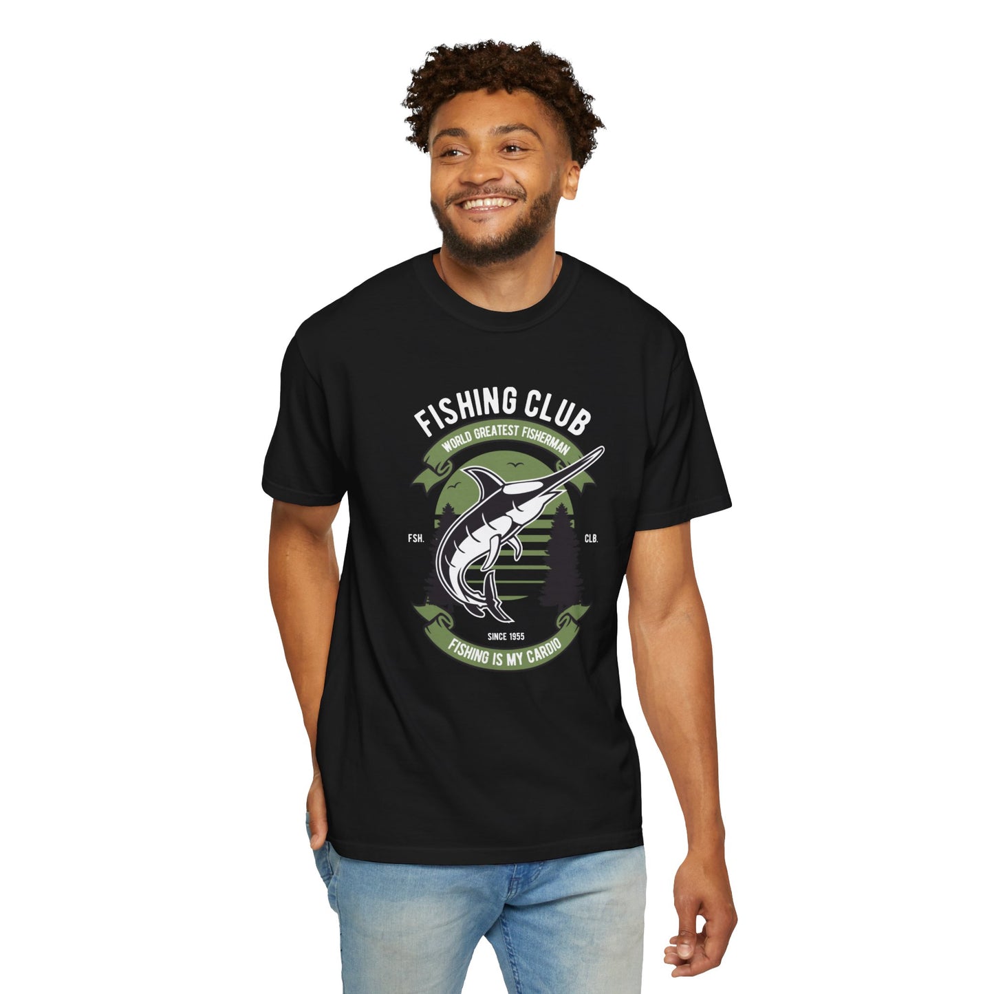 Fishing Club Fishing Gear Sarcastic Fishing Tee Unisex Heavy Cotton T-Shirt