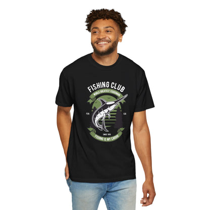Fishing Club Fishing Gear Sarcastic Fishing Tee Unisex Heavy Cotton T-Shirt