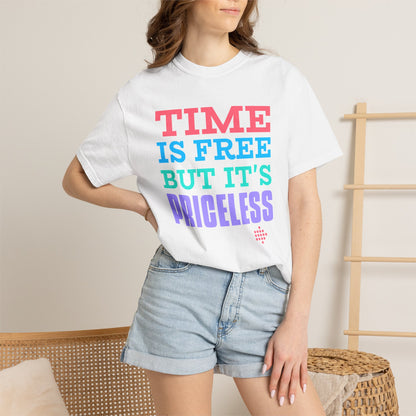 Time Is Free But Its Precious Unisex Heavy Cotton T-Shirt