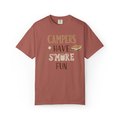 Campers Adventure Mountain Tee Belays Ropes Fun Activities Unisex Heavy Cotton T-Shirt