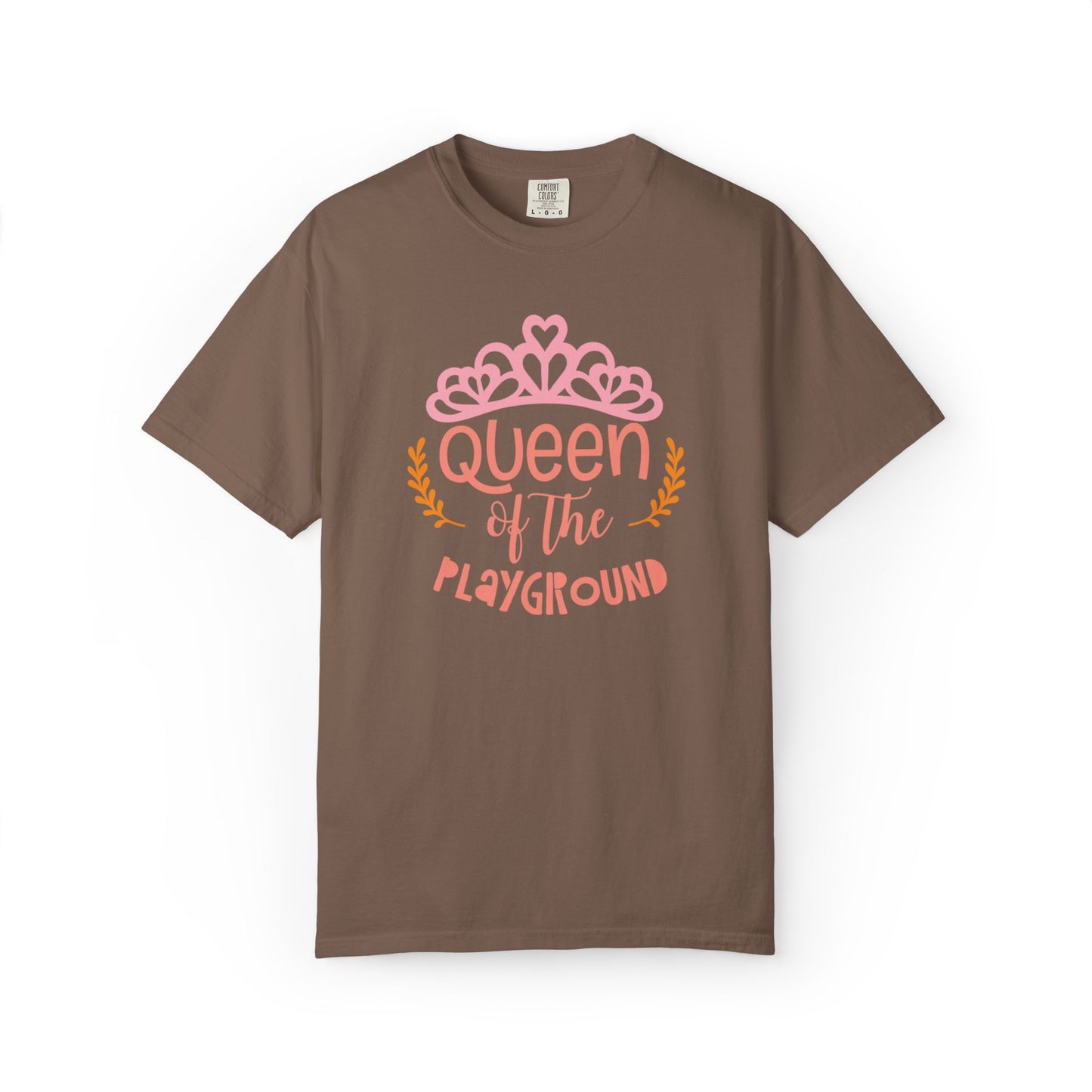 Queen Of The Playground Playtime Learning Objectives Early Toddlers Tee Childhood Development Unisex Heavy Cotton T-Shirt