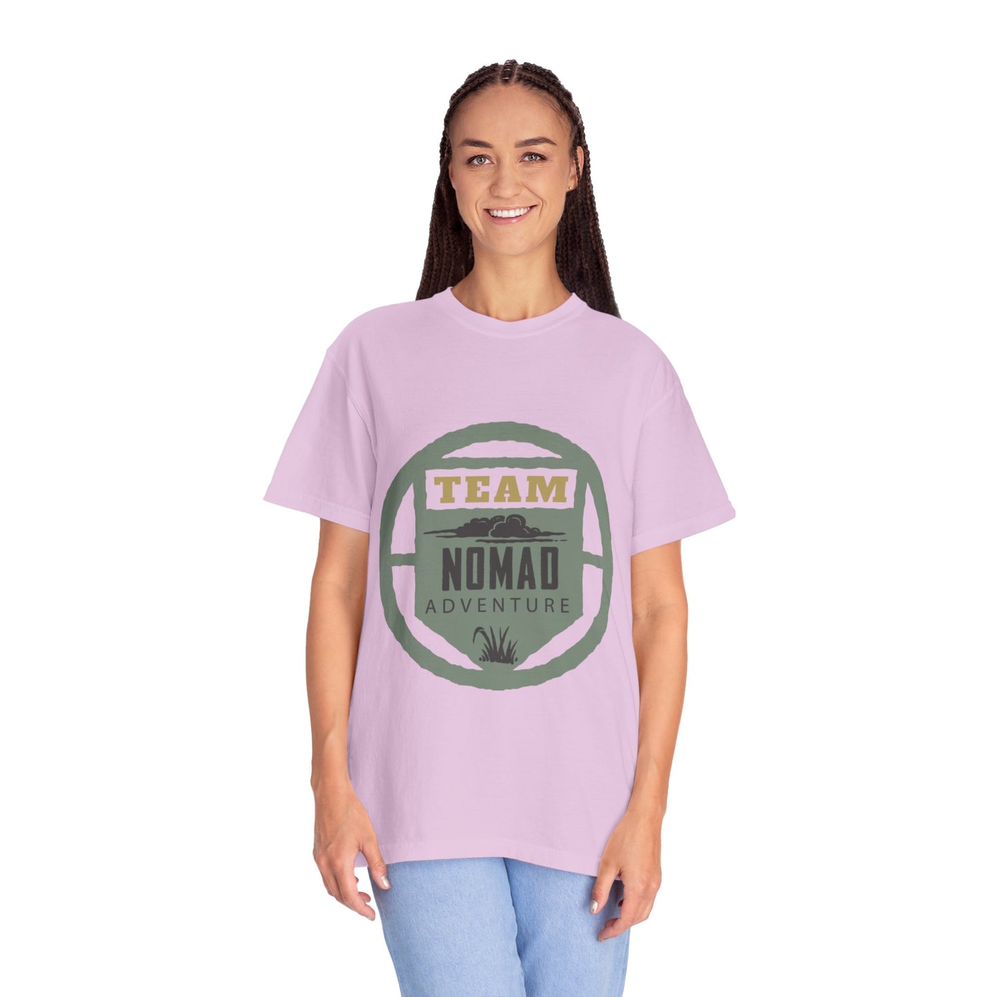 Team Nomad Constant Movement Discovery Freedom Adventure Enthusiasts Unisex Heavy Cotton T-Shirt