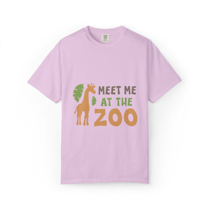 Meet Me At Zoo Wildlife Conservation Tee Animal Welfare Safari Aquarium Outreach Programs Unisex Heavy Cotton T-Shirt