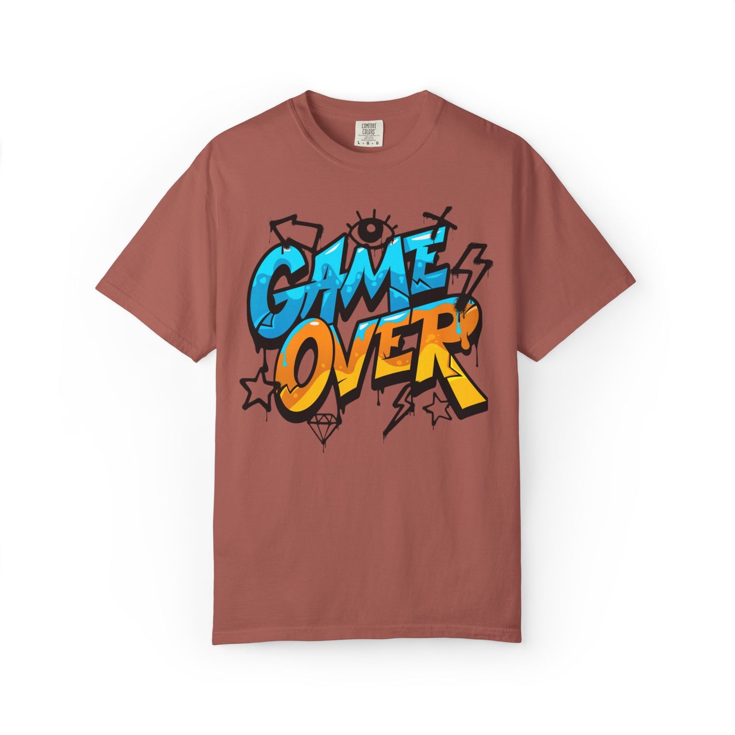 Game Over Unisex Garment-Dyed T-shirt