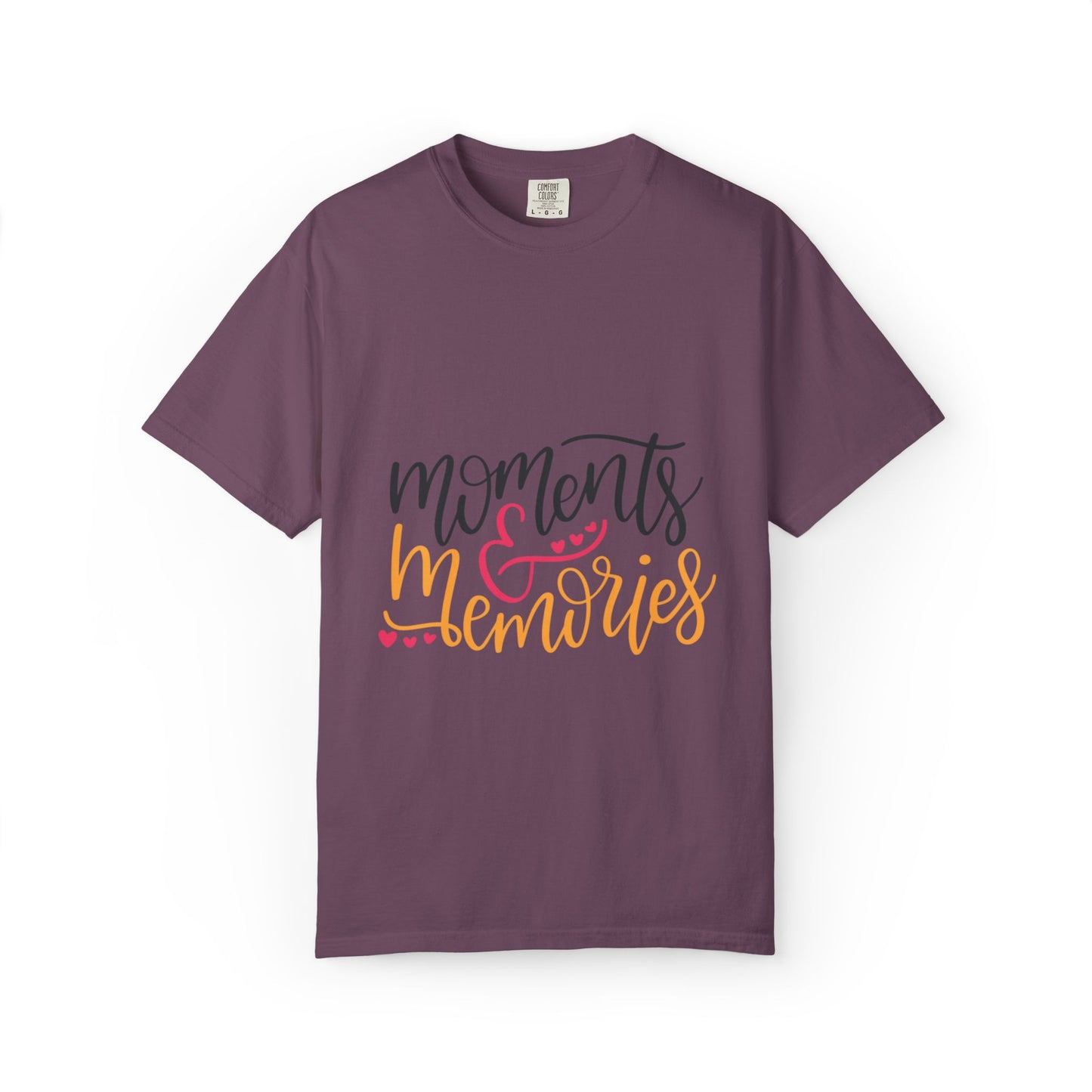 Moments & Memories Chapters Of Life Precious Moments Tee Recollections Meaningful Experiences Nostalgia  Unisex Heavy Cotton T-Shirt