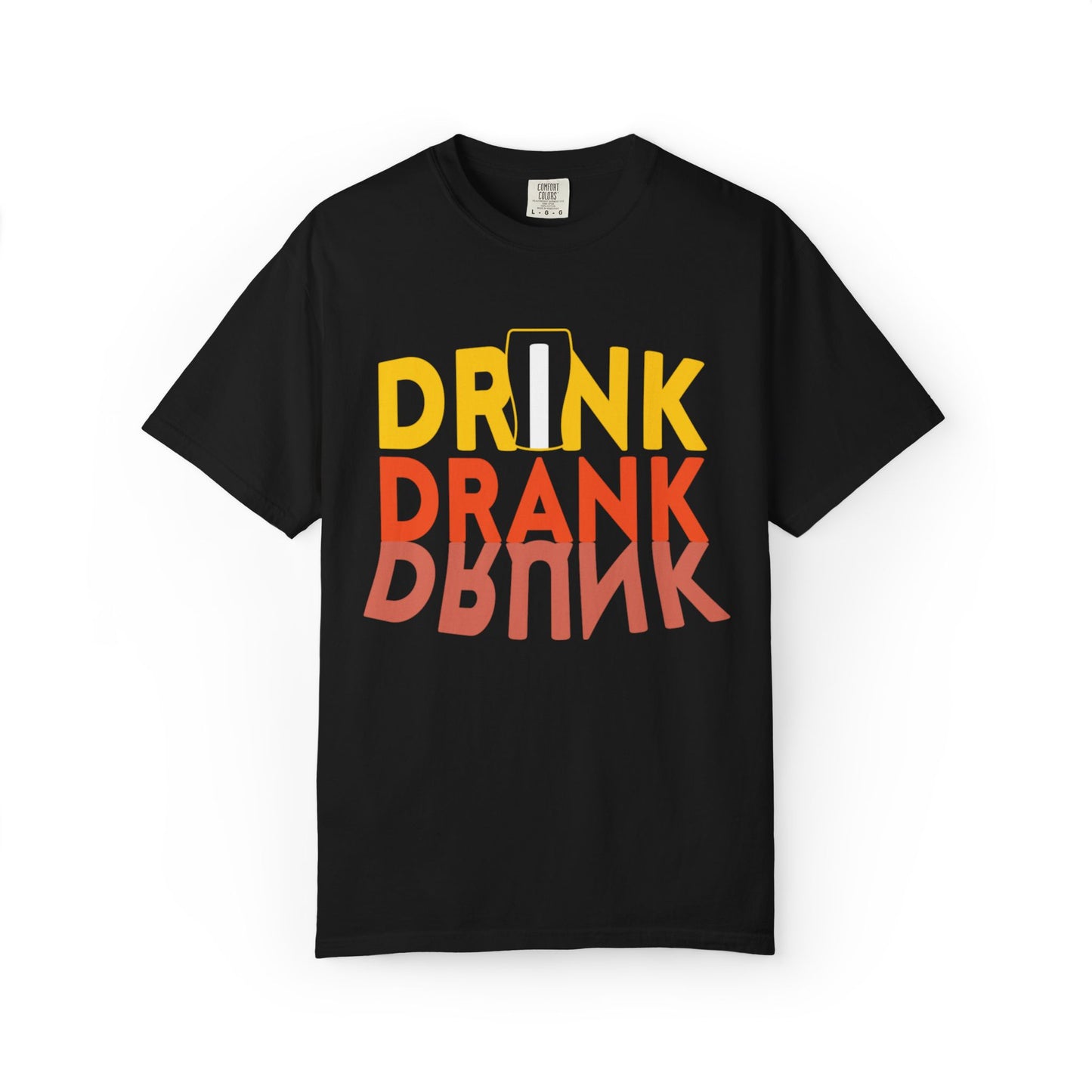 Funny Drink Drank Drunk Want To Drink Beer sarcastic Beer Glass Sip & Smile Unisex Heavy Cotton T-Shirt