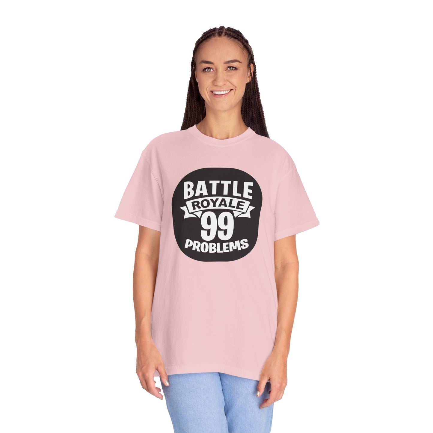 Battle Royal Multiplayer Madness Tee Thrilling Elimination High-Stakes Combat Unisex Heavy Cotton T-Shirt
