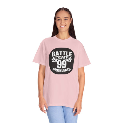 Battle Royal Multiplayer Madness Tee Thrilling Elimination High-Stakes Combat Unisex Heavy Cotton T-Shirt
