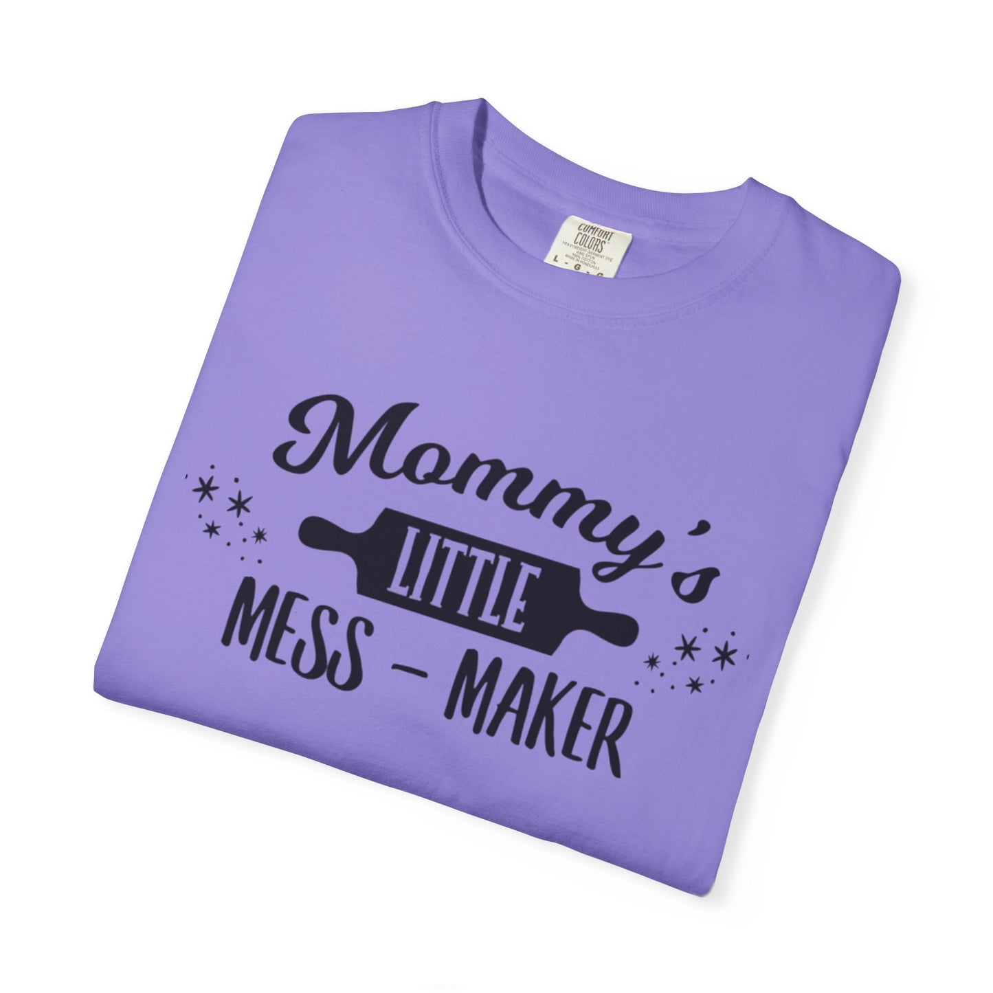 Mommy’s Little Mess-Maker Motherhood Loves Supermom Life Giver Wonder Woman Trendy Tee Unconditional Love Toddler Unisex Heavy Cotton T-Shirt