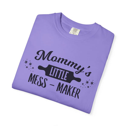 Mommy’s Little Mess-Maker Motherhood Loves Supermom Life Giver Wonder Woman Trendy Tee Unconditional Love Toddler Unisex Heavy Cotton T-Shirt