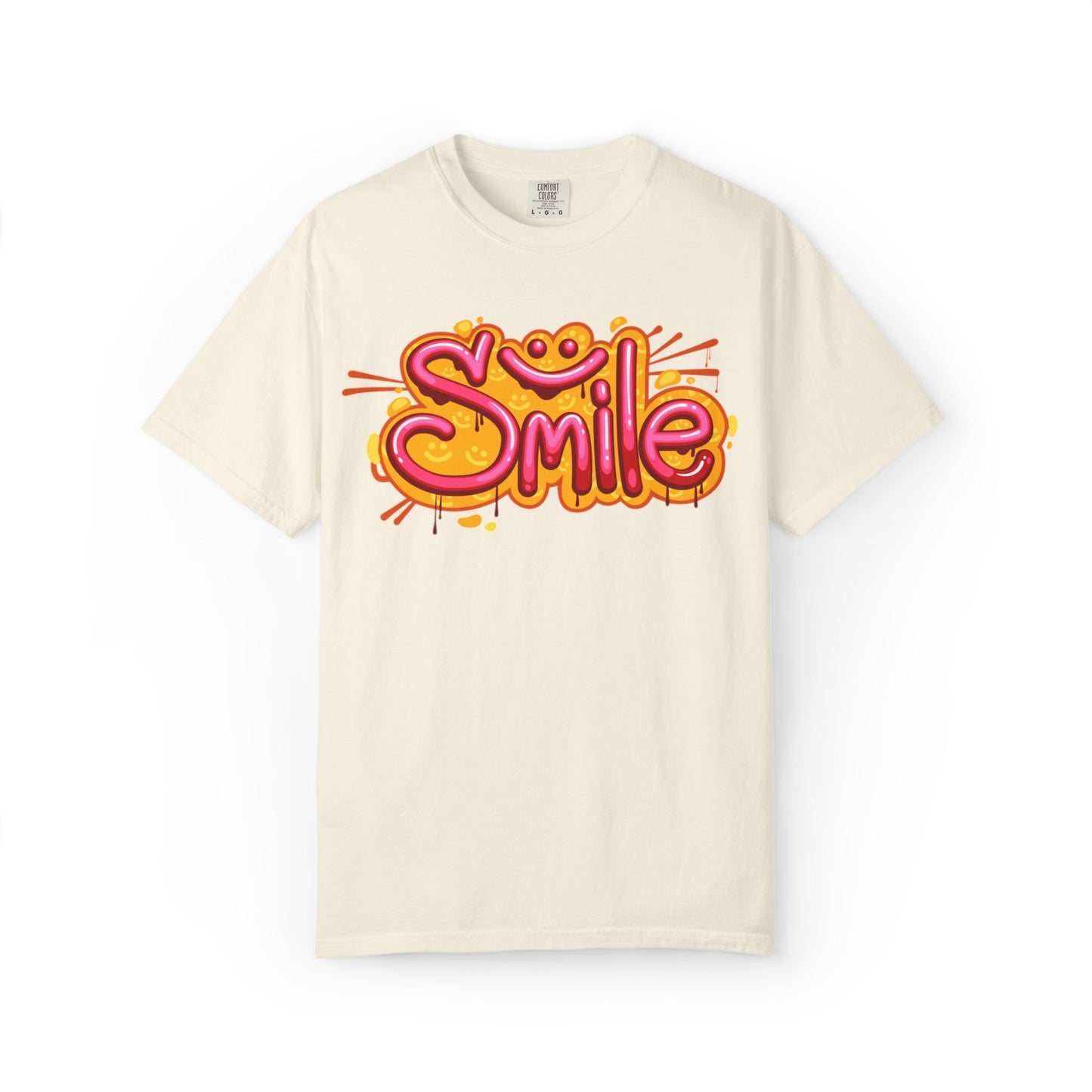 Smile Unisex Garment-Dyed T-shirt