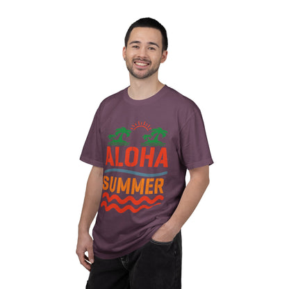 Exciting Aloha Summer Sunshine Beach Days White Sand Summer Camp Vacation Mode Sunny Days Unisex Heavy Cotton T-Shirt