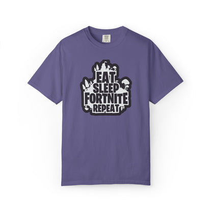 Eat Sleep Fortnite Battle Royale Squad Gameplay Passion Tee Solo Missions Social Gaming Unisex Heavy Cotton T-Shirt