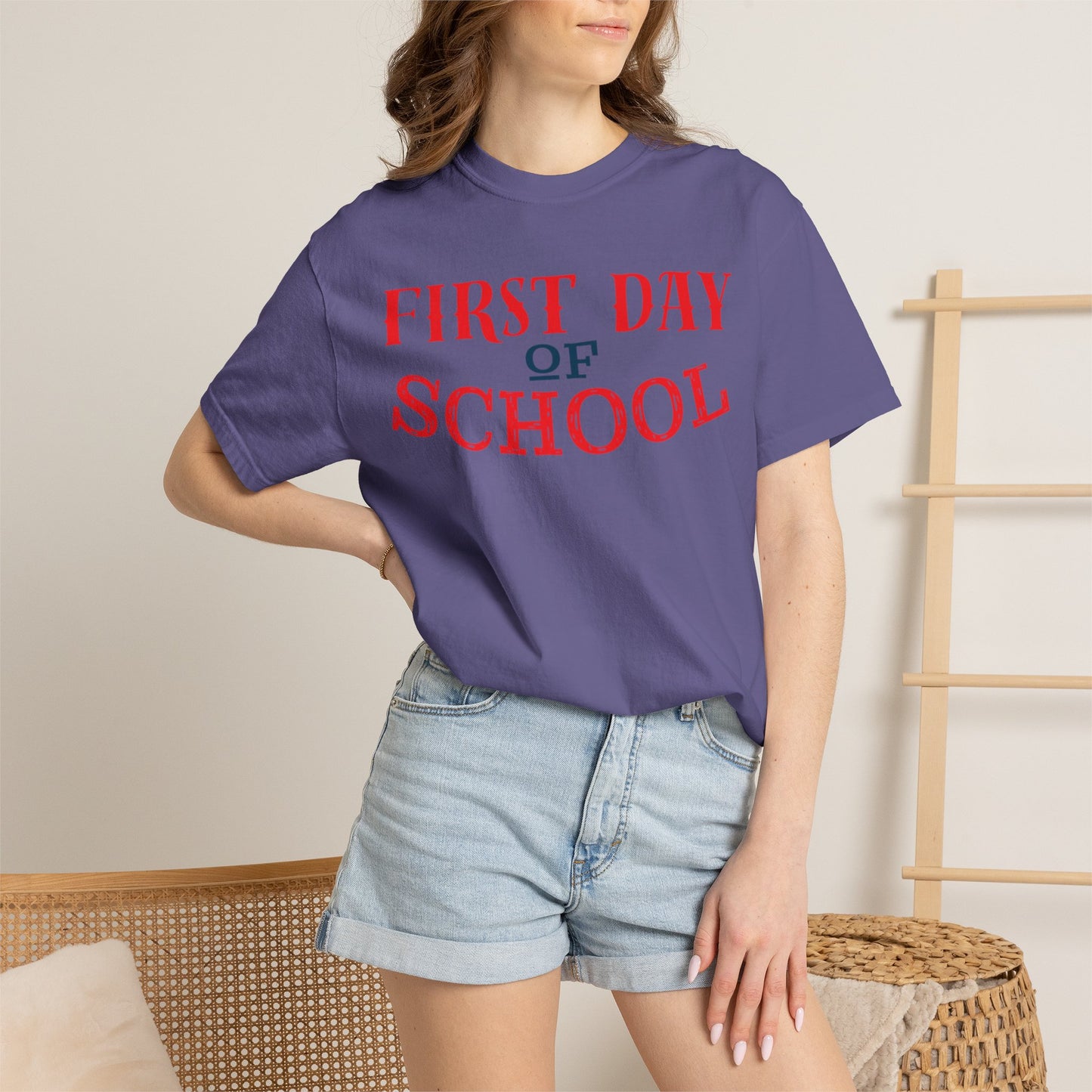 Funny First Day School Learning Legend Super Scholar Junior Geniuses Science Star Student’s Day Unisex Heavy Cotton T-Shirt