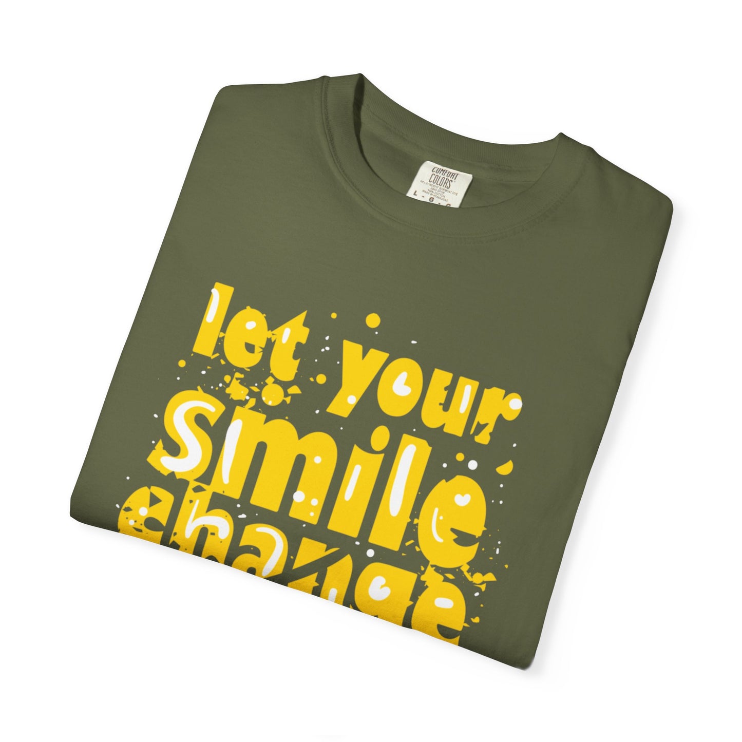 Let Your Smile Change The World Kindness Heartfelt Compliments Tee Thoughtful Gestures Love-Inspiration  Unisex Heavy Cotton T-Shirt