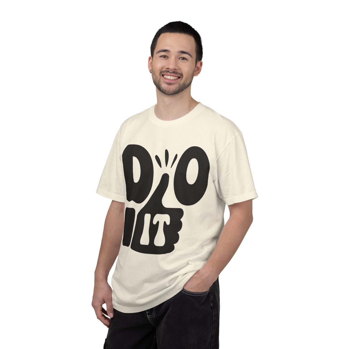 Do It Finding Peace Trendy Tee Overcoming Challenges Stay Positive Trust The Process Unisex Heavy Cotton T-Shirt