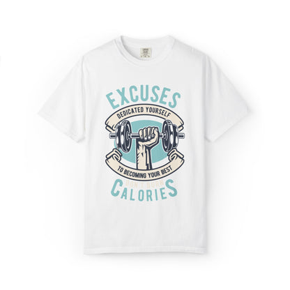 100% cotton (fiber content may vary for different colors) Medium fabric (5.3 oz/yd² (180 g/m²)) Dedicated Yourself To Becoming Your Best Don’t Burn Calories Unisex Heavy Cotton T-Shirt