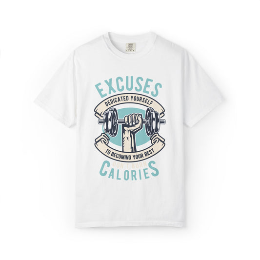 100% cotton (fiber content may vary for different colors) Medium fabric (5.3 oz/yd² (180 g/m²)) Dedicated Yourself To Becoming Your Best Don’t Burn Calories Unisex Heavy Cotton T-Shirt
