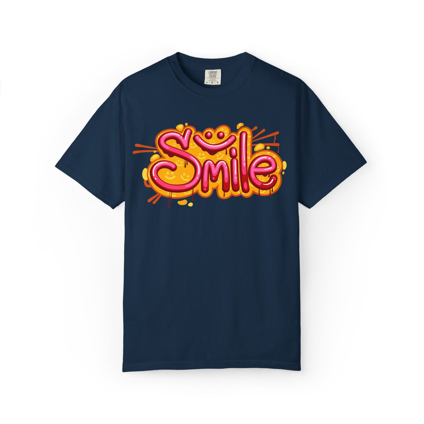 Smile Unisex Garment-Dyed T-shirt