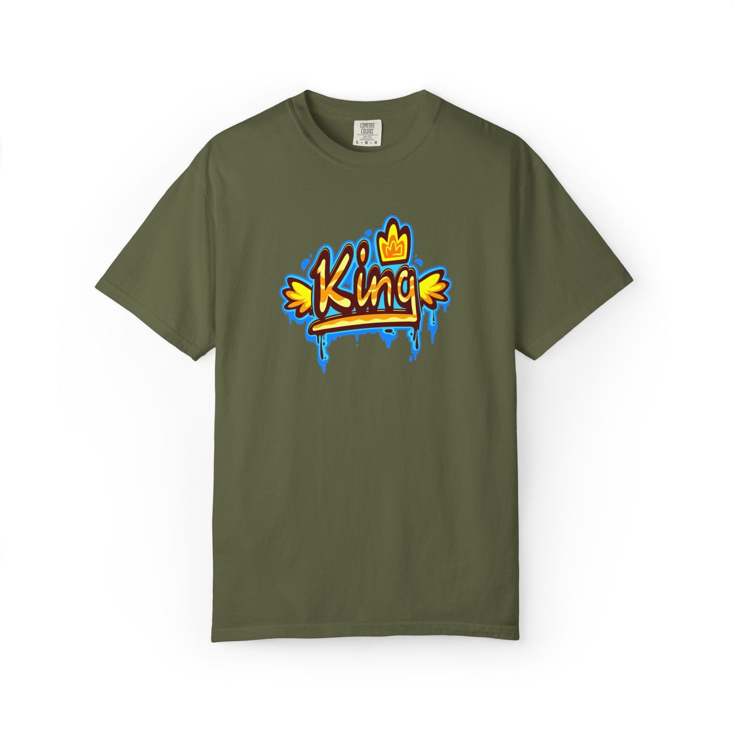 King - Unisex Garment-Dyed T-shirt