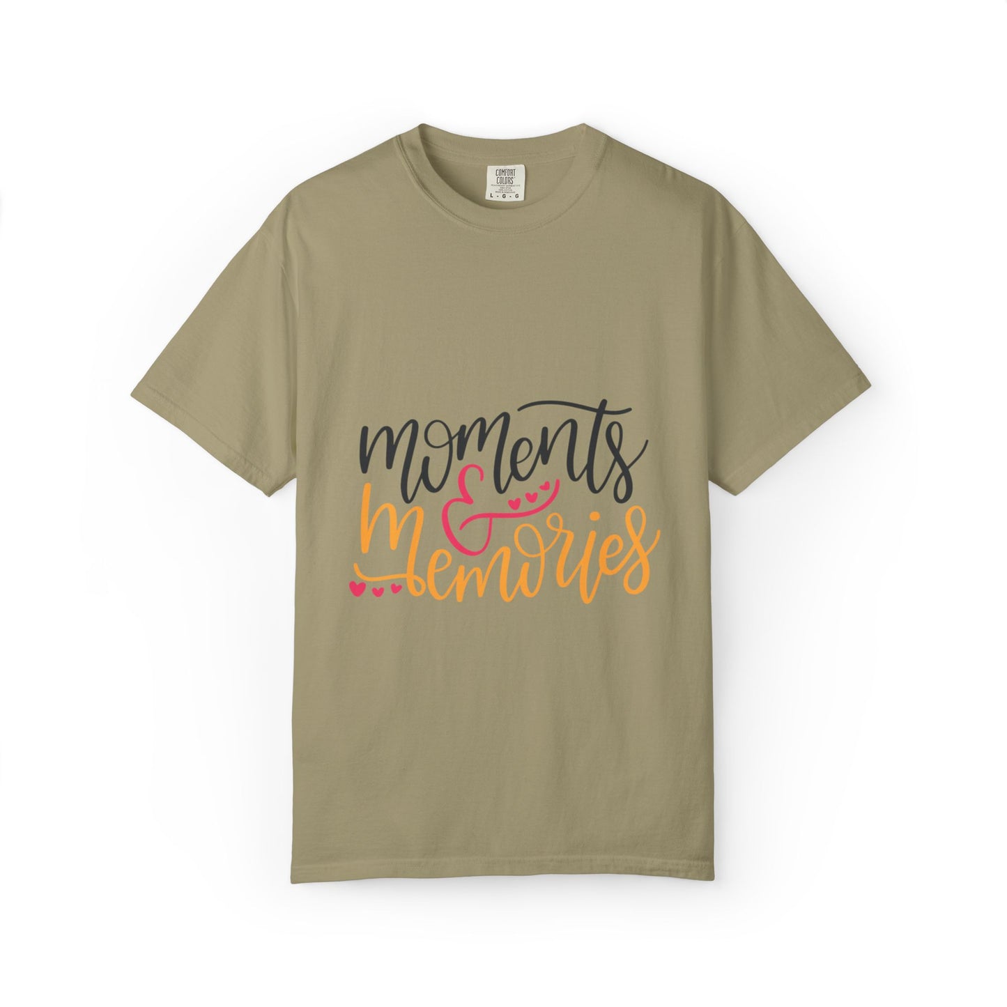 Moments & Memories Chapters Of Life Precious Moments Tee Recollections Meaningful Experiences Nostalgia  Unisex Heavy Cotton T-Shirt