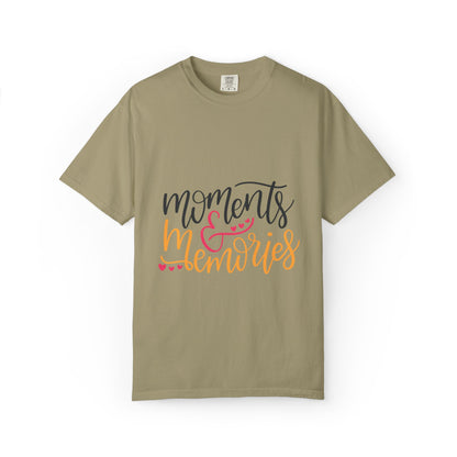 Moments & Memories Chapters Of Life Precious Moments Tee Recollections Meaningful Experiences Nostalgia  Unisex Heavy Cotton T-Shirt