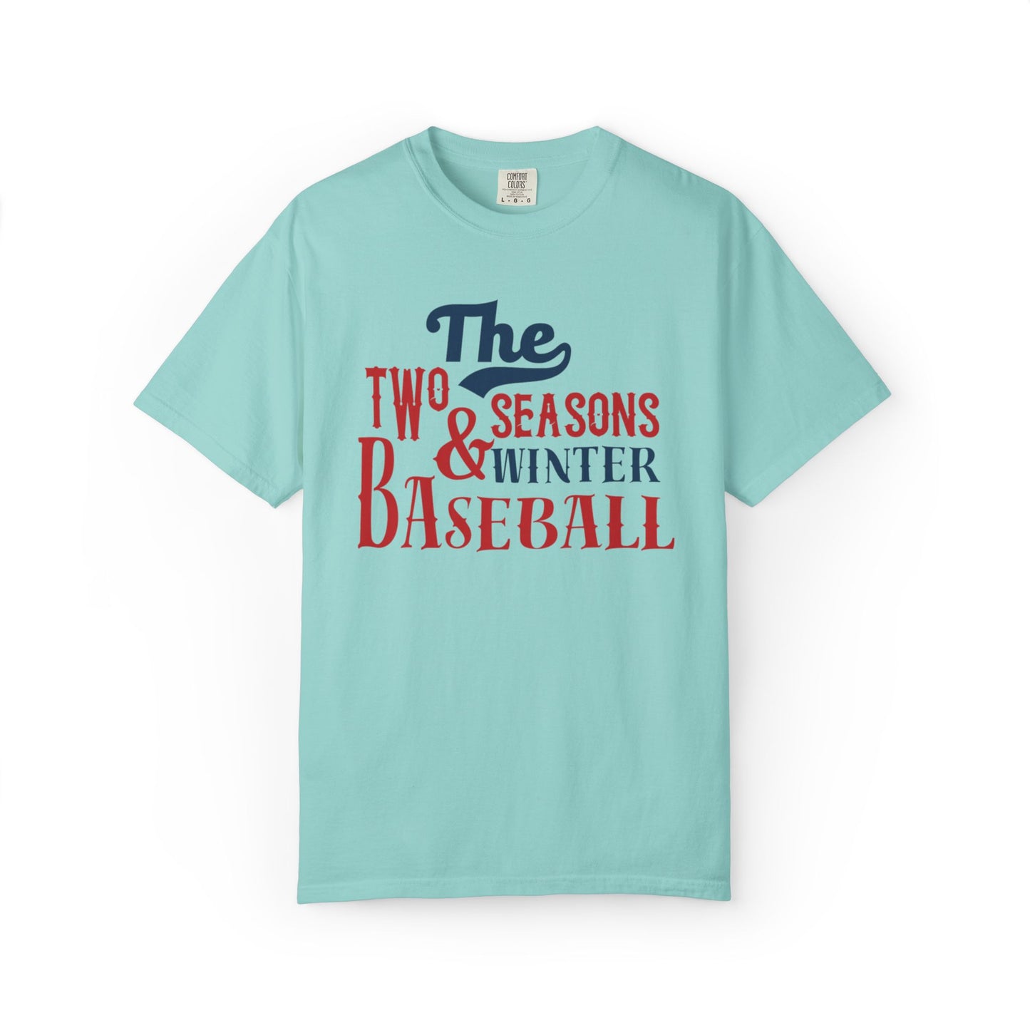 The Two Seasons Winter & Baseball Pitcher’s Snow Peace Tee Scoreboard Smiles Inning Of Joy Unisex Heavy Cotton T-Shirt