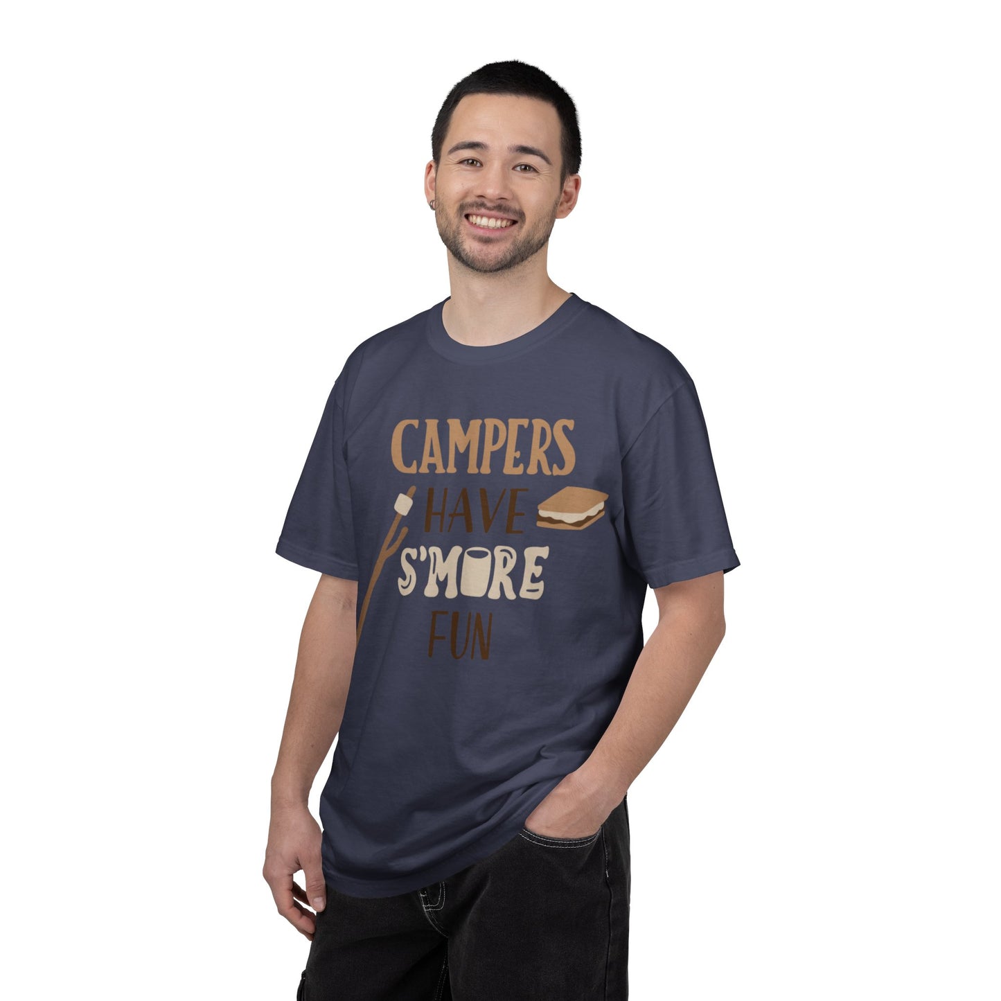Campers Adventure Mountain Tee Belays Ropes Fun Activities Unisex Heavy Cotton T-Shirt