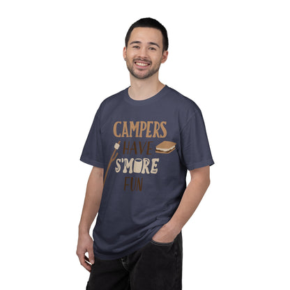 Campers Adventure Mountain Tee Belays Ropes Fun Activities Unisex Heavy Cotton T-Shirt