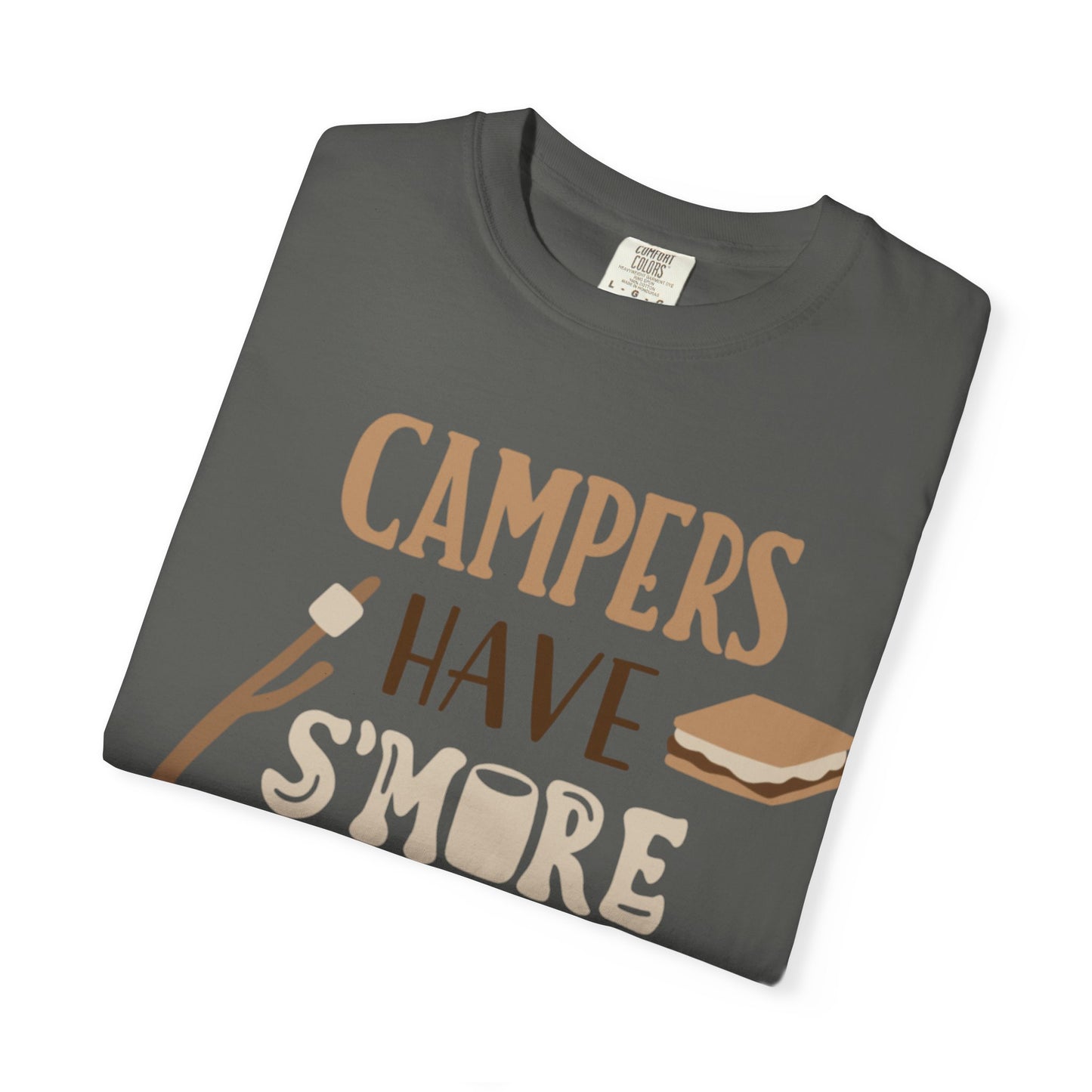 Campers Adventure Mountain Tee Belays Ropes Fun Activities Unisex Heavy Cotton T-Shirt