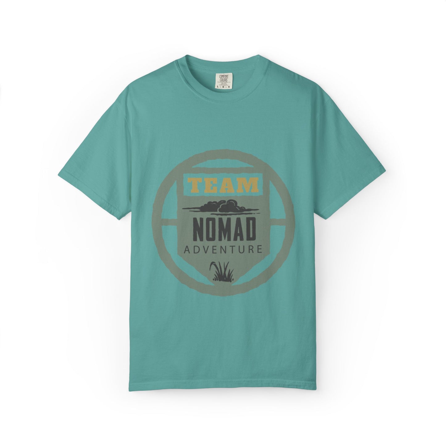 Team Nomad Constant Movement Discovery Freedom Adventure Enthusiasts Unisex Heavy Cotton T-Shirt