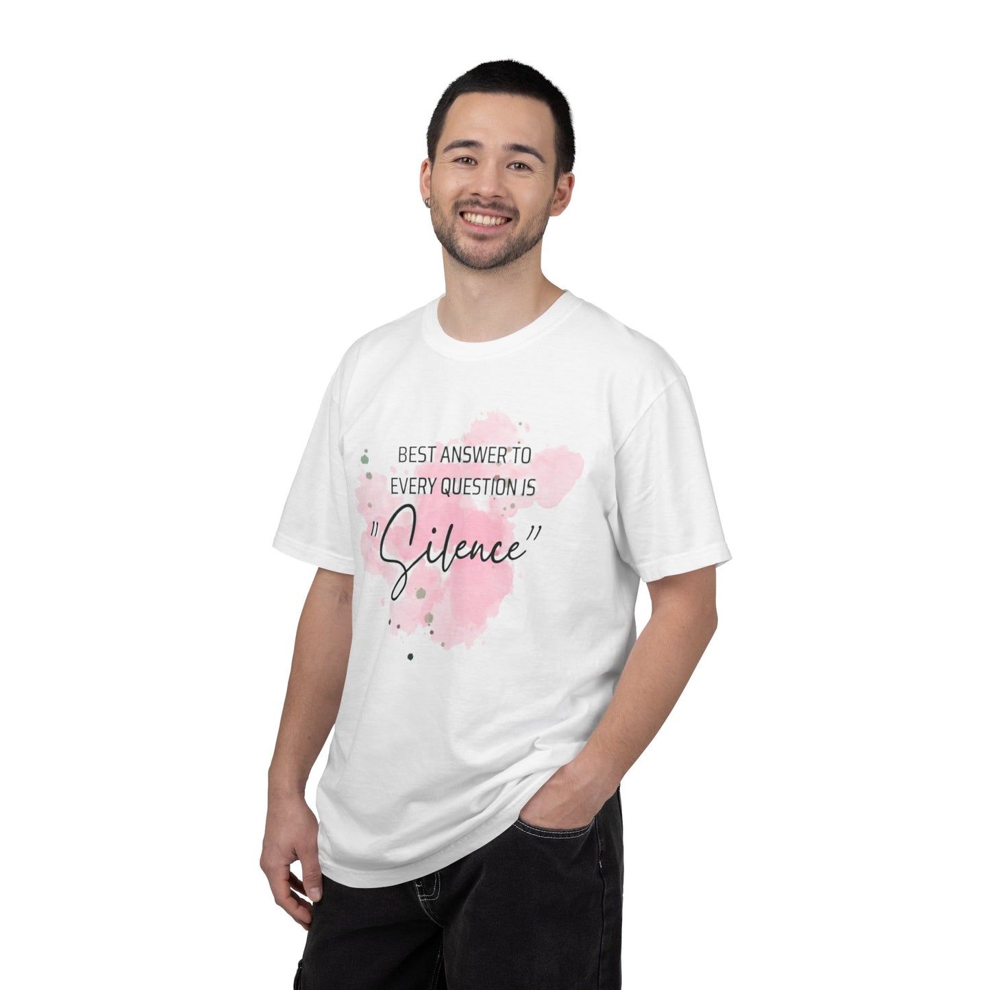 Silence - Unisex Garment-Dyed T-shirt