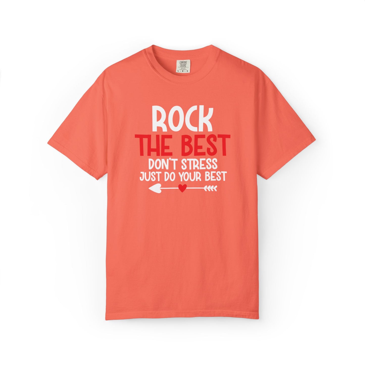 Motivational Rock The Best Stop Wishing Start Doing Action Goal Setting Modern Tee Achievement Self-Improvement Unisex Heavy Cotton T-Shirt