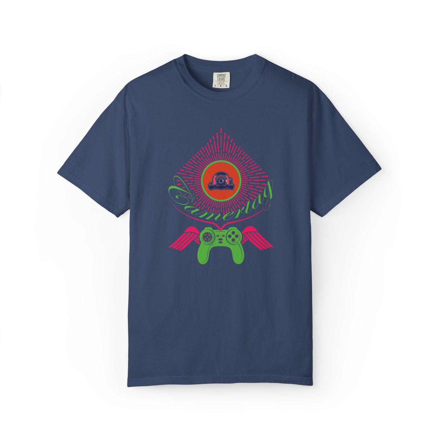 Gamer Warriors Tee Non-Stop Playing Gaming Obsession Unisex Heavy Cotton T-Shirt
