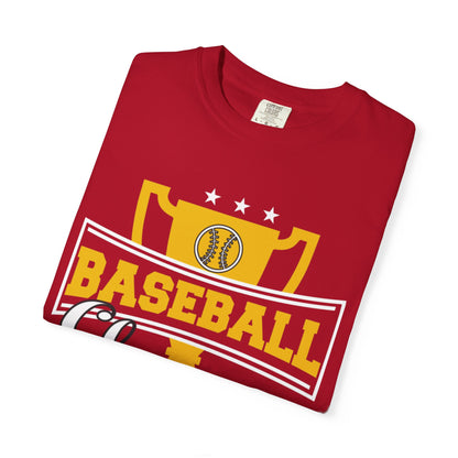 Baseball Champ Tee Bullpen Pitcher Bats League Game Sports Unisex Heavy Cotton T-Shirt
