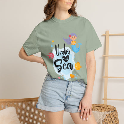 Under The Sea Oceanic Enchantment Tee Marine Life Wonders Unseen Depths Unisex Heavy Cotton T-Shirt