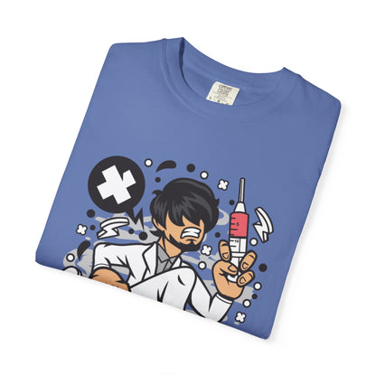 Doctor Superpower Medical Mastery Wellness Warriors Tee Medical Mentor Unisex Heavy Cotton T-Shirt