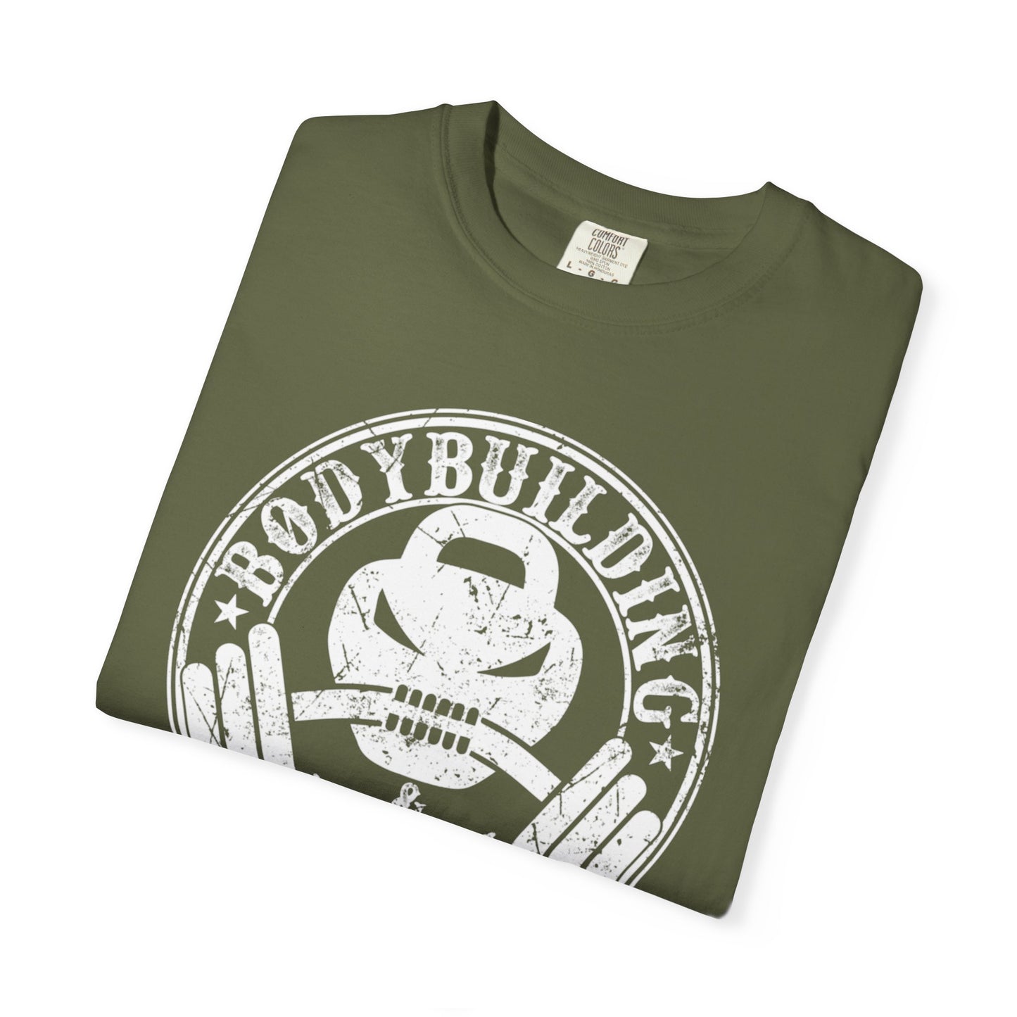 Body Building & Health Supplements Trendy Tee Health Conscious Fitness Freak Exercise Motivation Gym Dedication Unisex Heavy Cotton T-Shirt