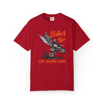 Thriller Live Behind Bars Secret Of Life Journey Over Destination Two Wheeled Adventures Unisex Heavy Cotton T-Shirt