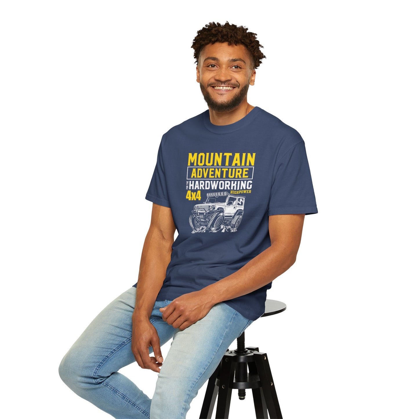 Thriller Mountain Adventure Mountain Explorer Sarcastic Alpine Discover Unisex Heavy Cotton T-Shirt
